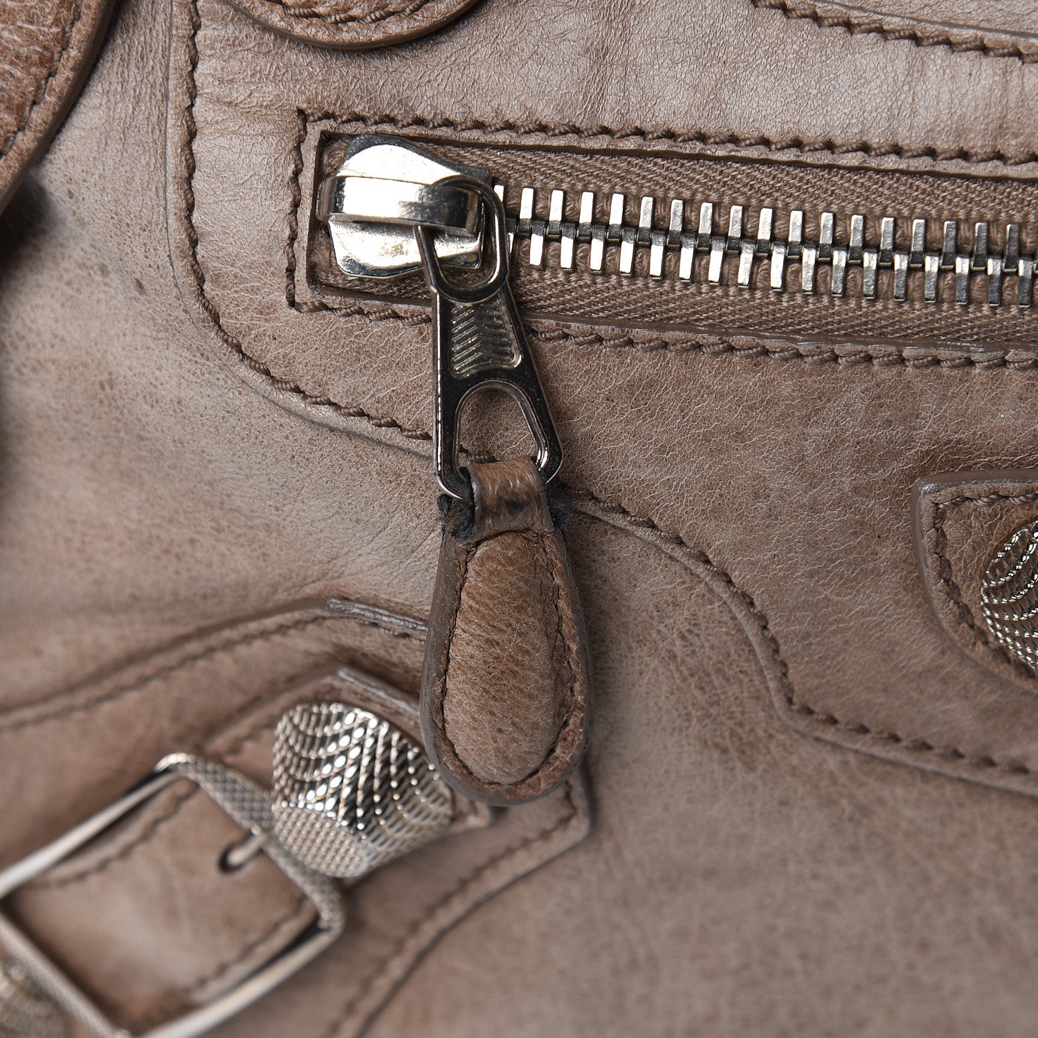 Balenciaga Agneau Giant 21 Silver Hardware City Noix 20 of 22