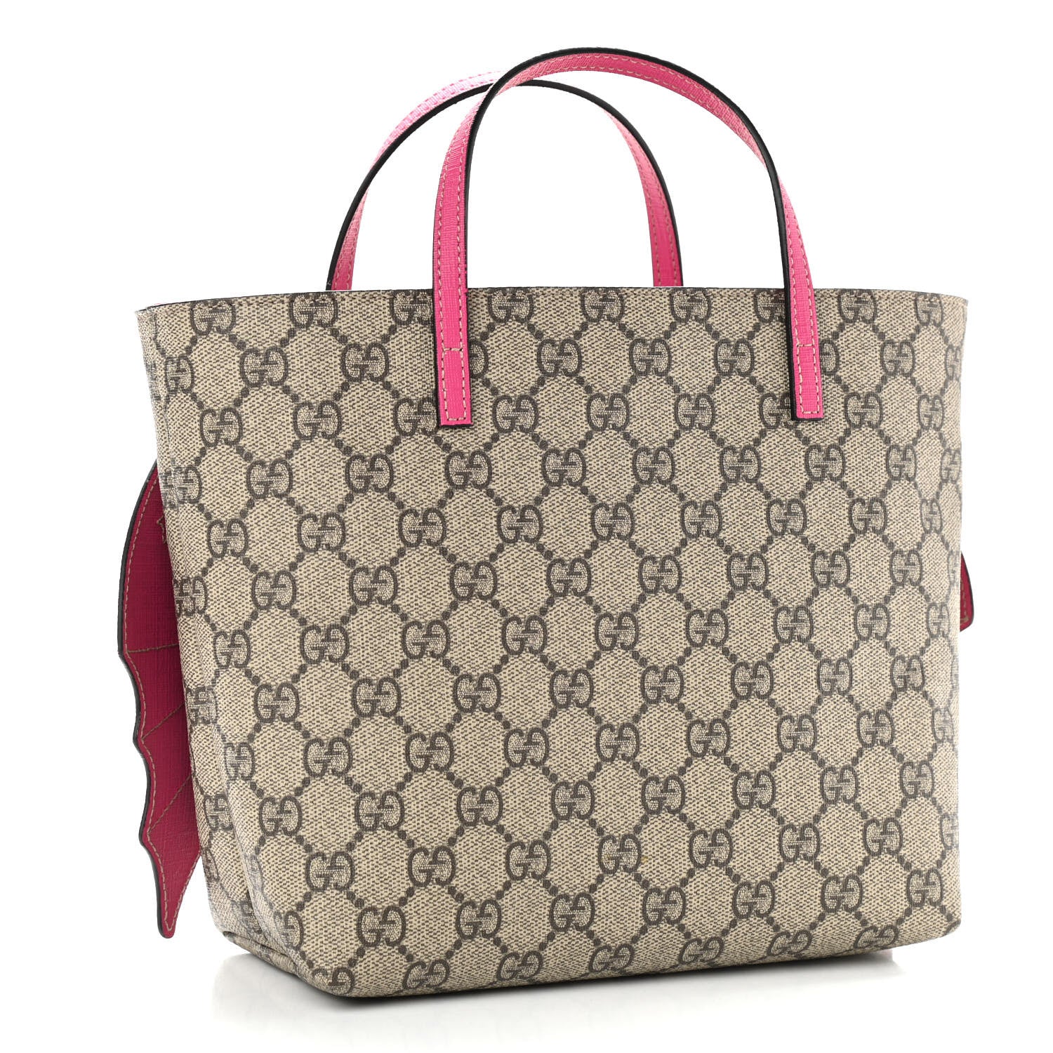 Gucci GG Supreme Monogram Kids Bat Tote 2 of 11