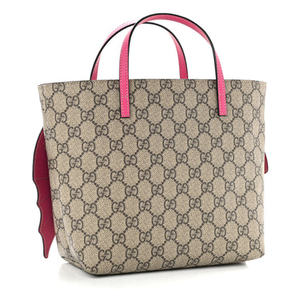 Gucci GG Supreme Monogram Kids Bat Tote 2 of 11