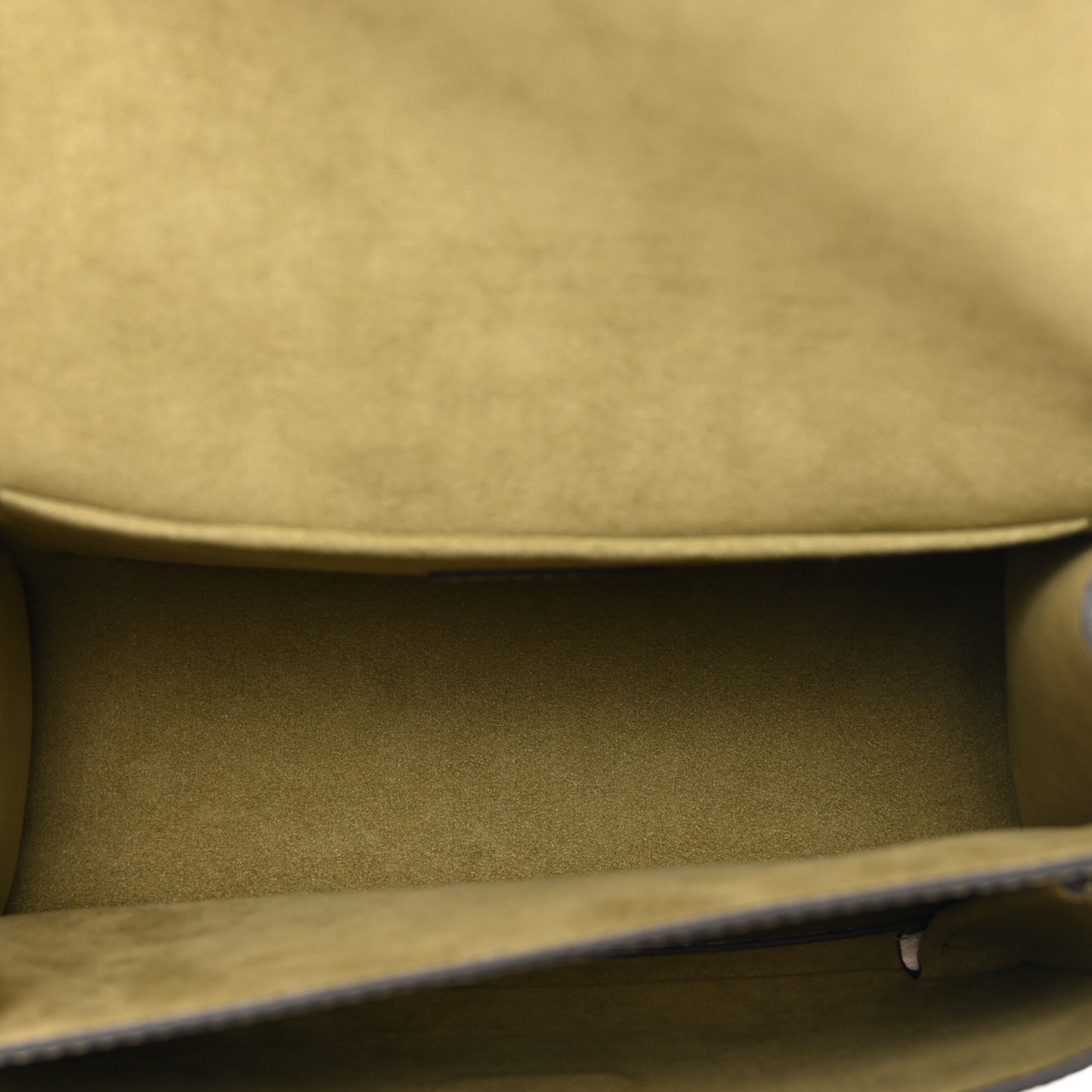 Soft Calfskin Mylockme Chain Bag BB Smokey Brown Green
