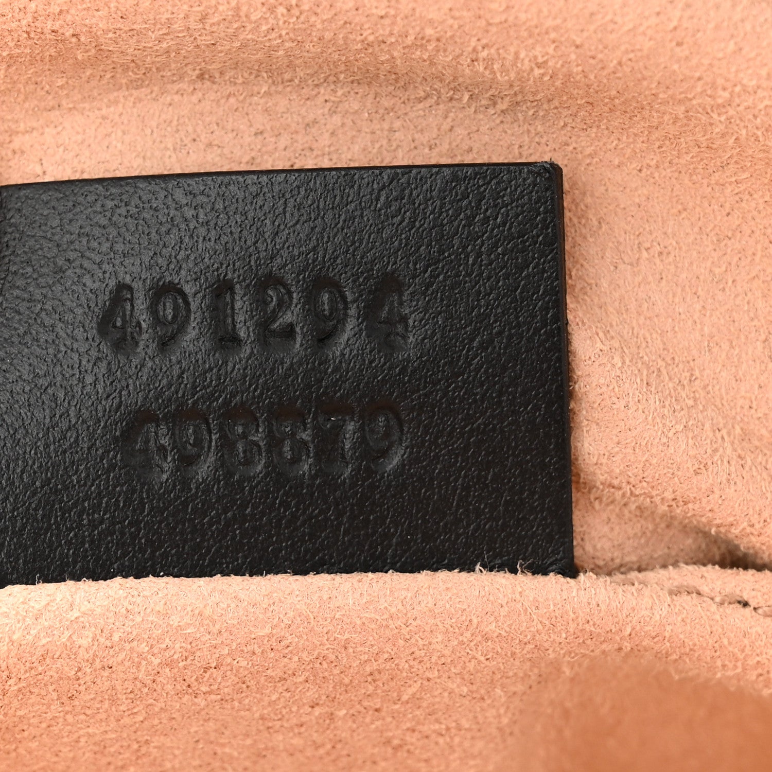 Gucci Calfskin Matelasse Animal Studs GG Marmont Belt Bag Black 6 of 9