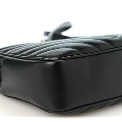Saint Laurent Calfskin Matelasse Monogram Lou Camera Bag Black 9 of 10