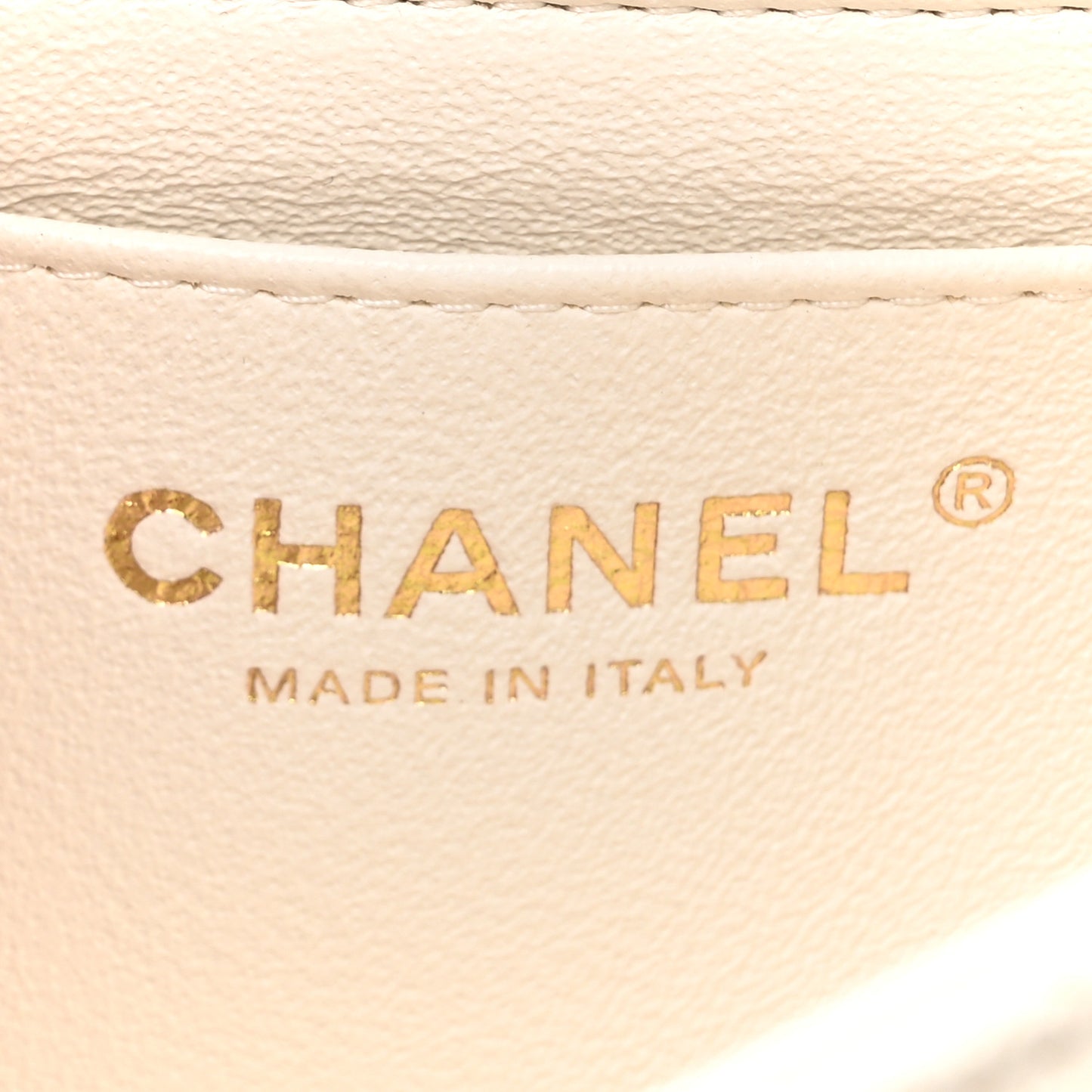 Caviar Quilted Mini Top Handle Rectangular Flap White