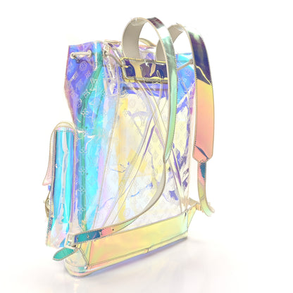 Louis Vuitton PVC Monogram Christopher Backpack GM Iridescent Prism 3 of 9