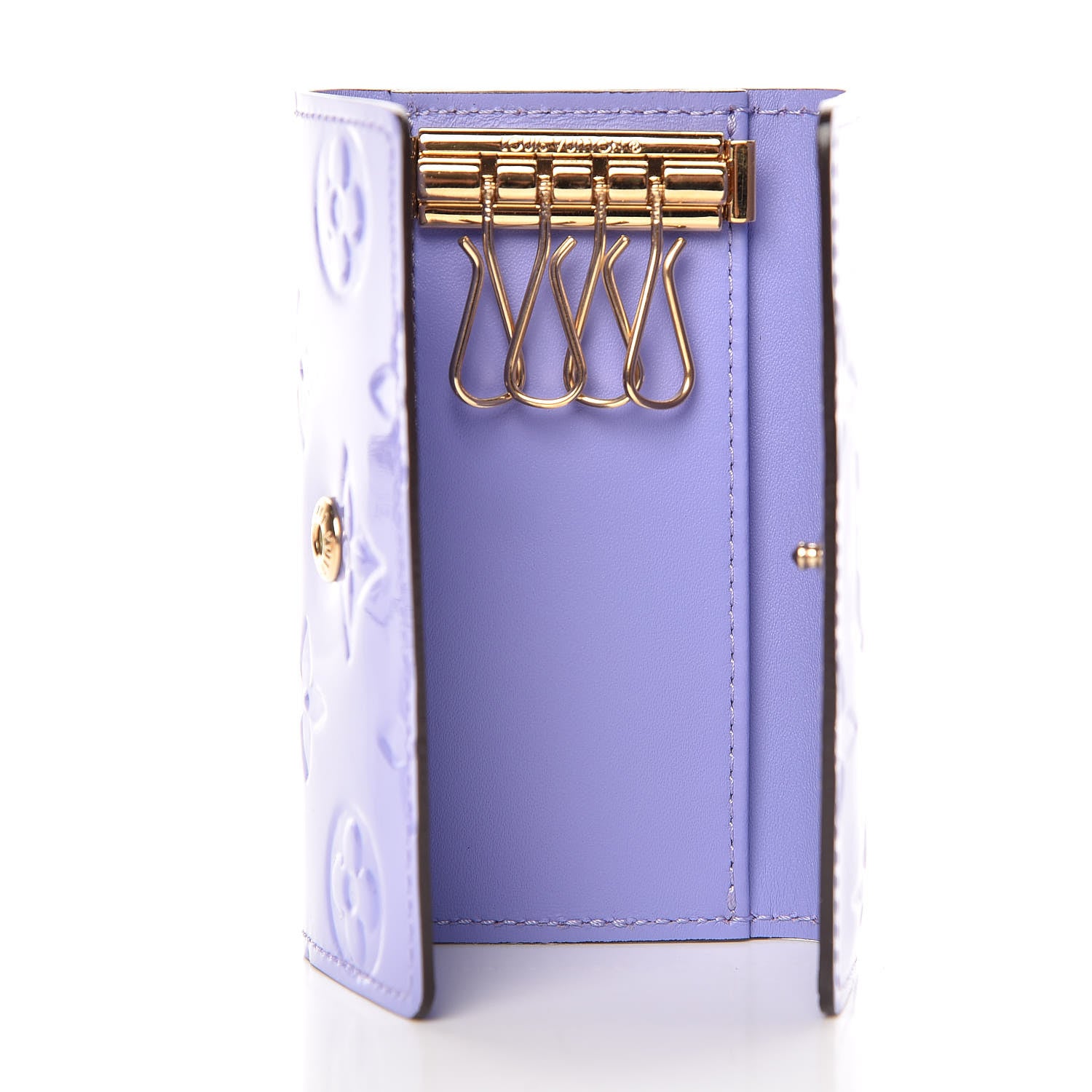 Louis Vuitton Vernis Multicles 4 Key Holder Lilac 5 of 9