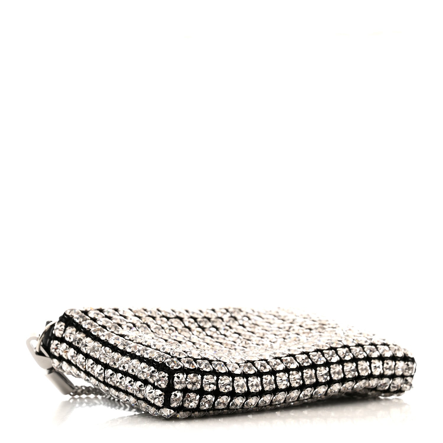 Alexander Wang Mesh Crystal Rhinestone Nano Heiress Shoulder Bag