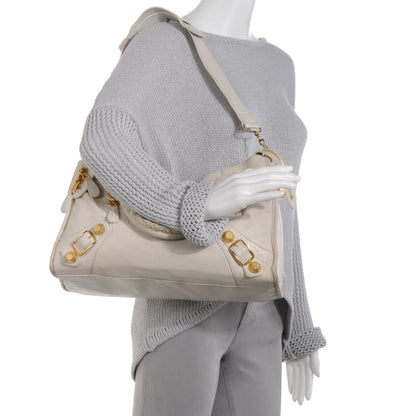Balenciaga Agneau Giant 21 Gold Hardware City White 2 of 16