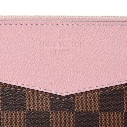 Louis Vuitton Damier Ebene Daily Pouch Rose Poudre 6 of 10