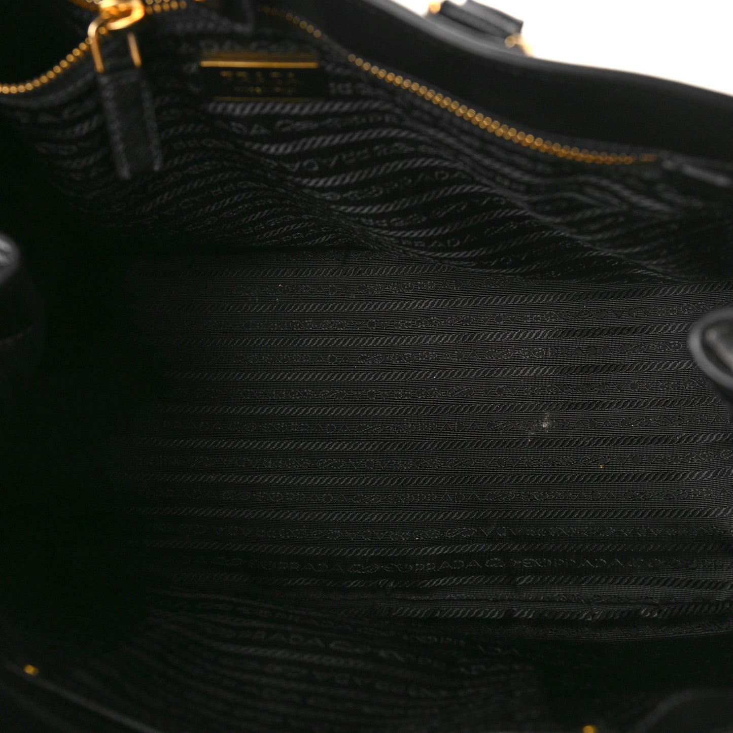 Saffiano Lux Large Tote Black Talco