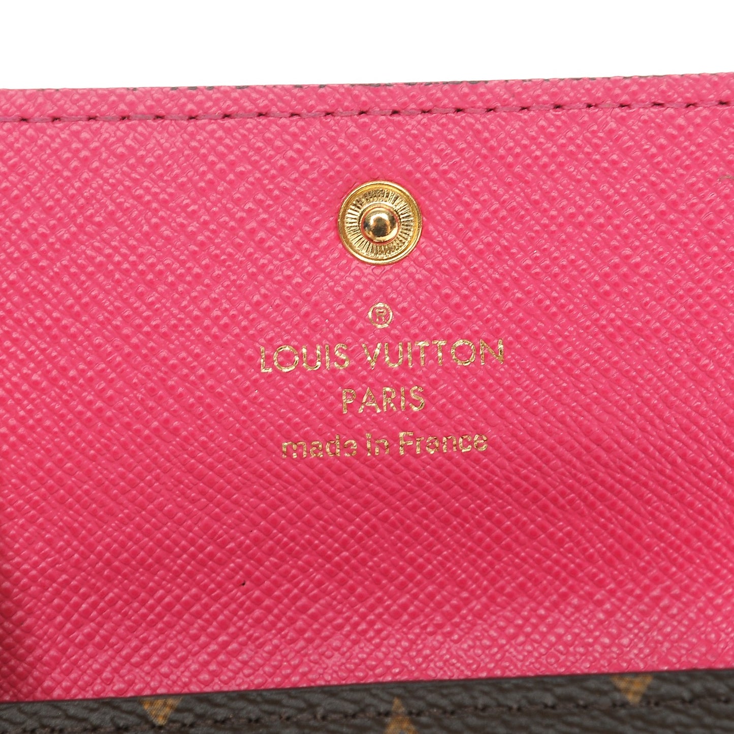 Monogram 4 Key Multicles Holder Hot Pink