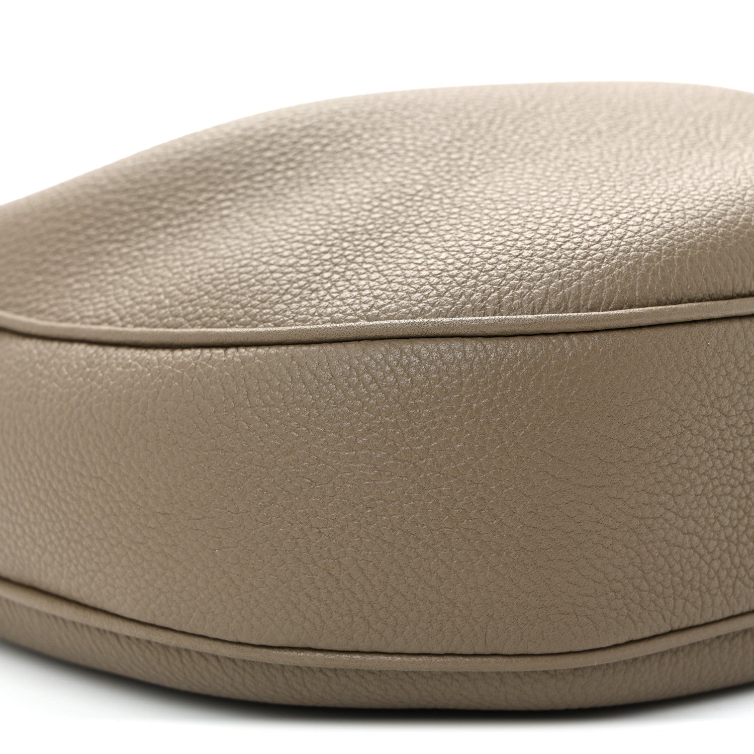 Celine Supple Grained Calfskin Teen Lulu Shoulder Bag Souris 8 of 9