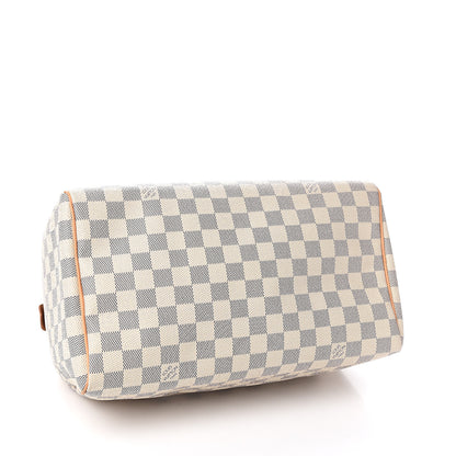 Louis Vuitton Damier Azur Speedy 30 3 of 9