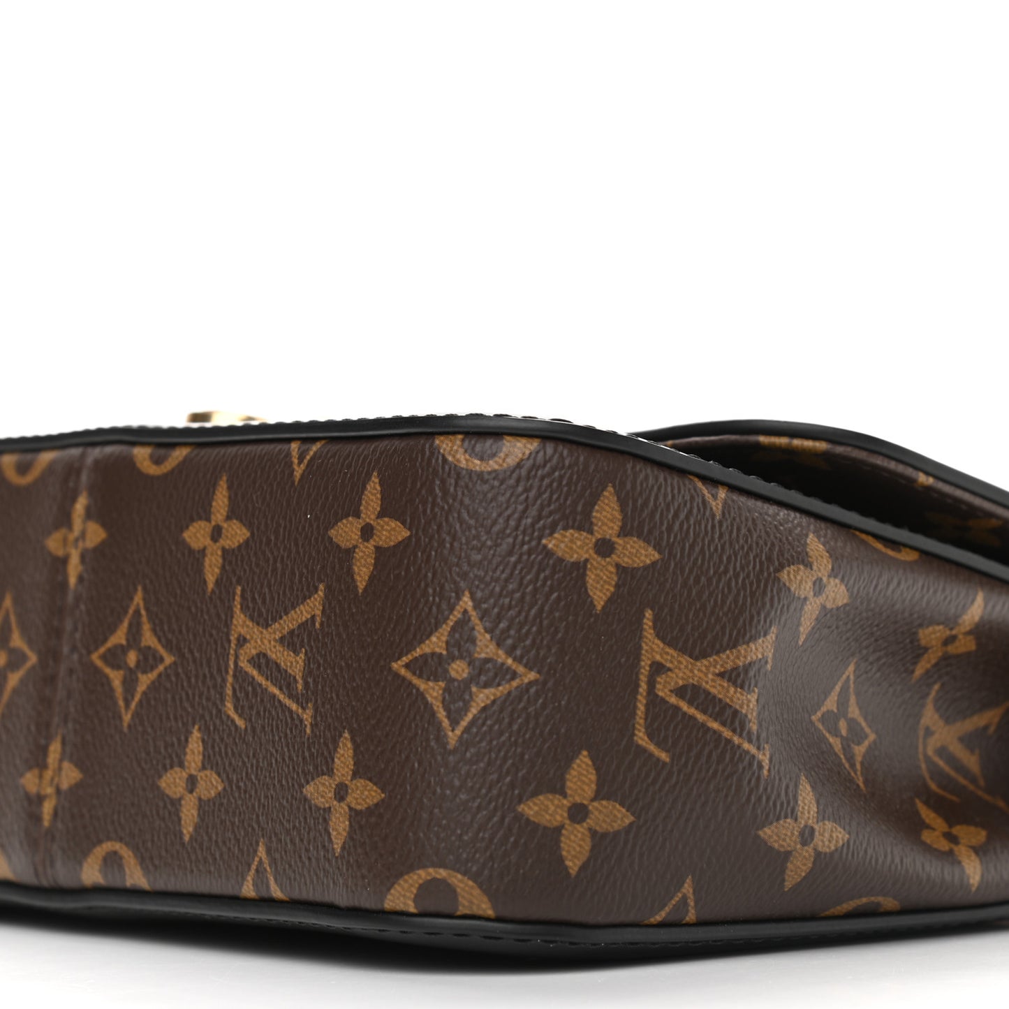 Patent Calfskin Monogram Cherrywood BB Black
