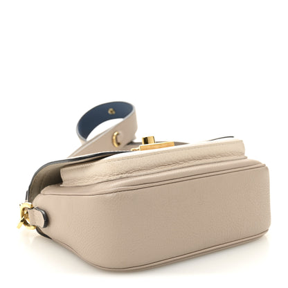 Louis Vuitton Grained Calfskin Lockme Tender Greige 4 of 9