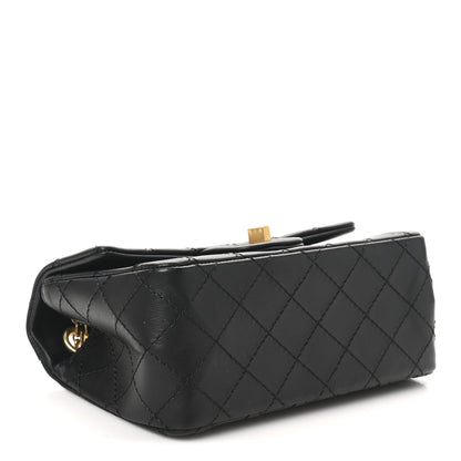 Chanel Calfskin Quilted 2.55 Reissue Mini Flap Black 4 of 10