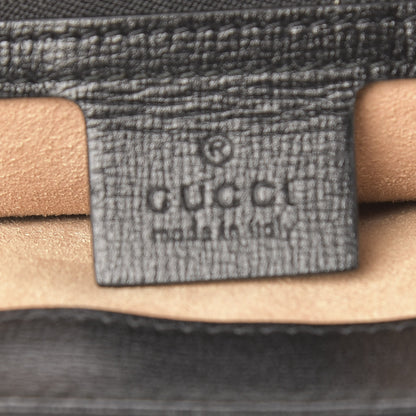 Gucci Azalea Calfskin Small Marina Chain Shoulder Bag Black 8 of 9