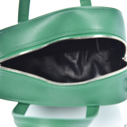 Balenciaga Shiny Day Calfskin XS Triangle Square Bag Vert Irlandais 5 of 7