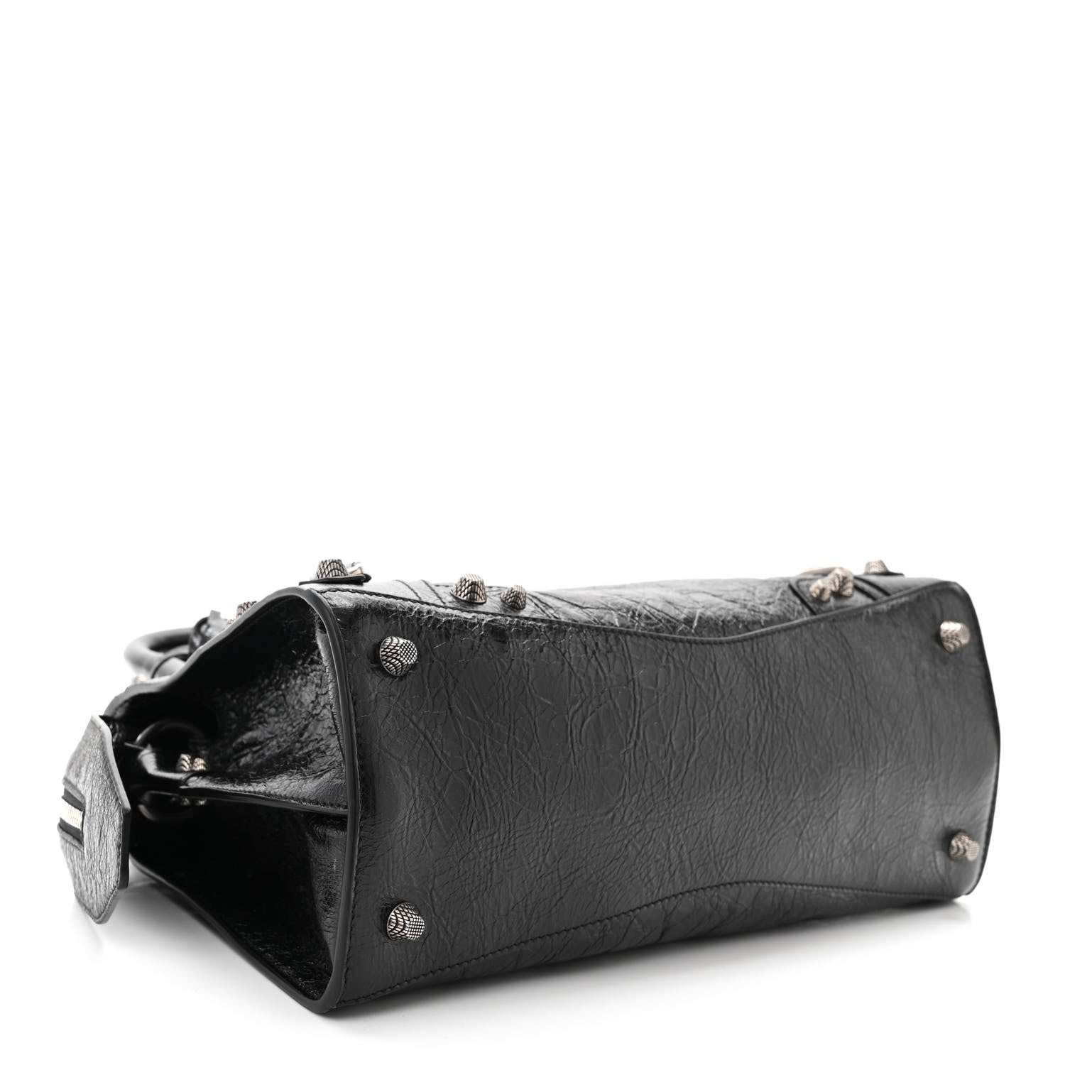 Balenciaga Agneau Arena Small Neo Cagole City Handbag Black 4 of 12