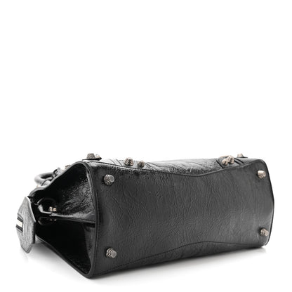 Balenciaga Agneau Arena Small Neo Cagole City Handbag Black 4 of 12