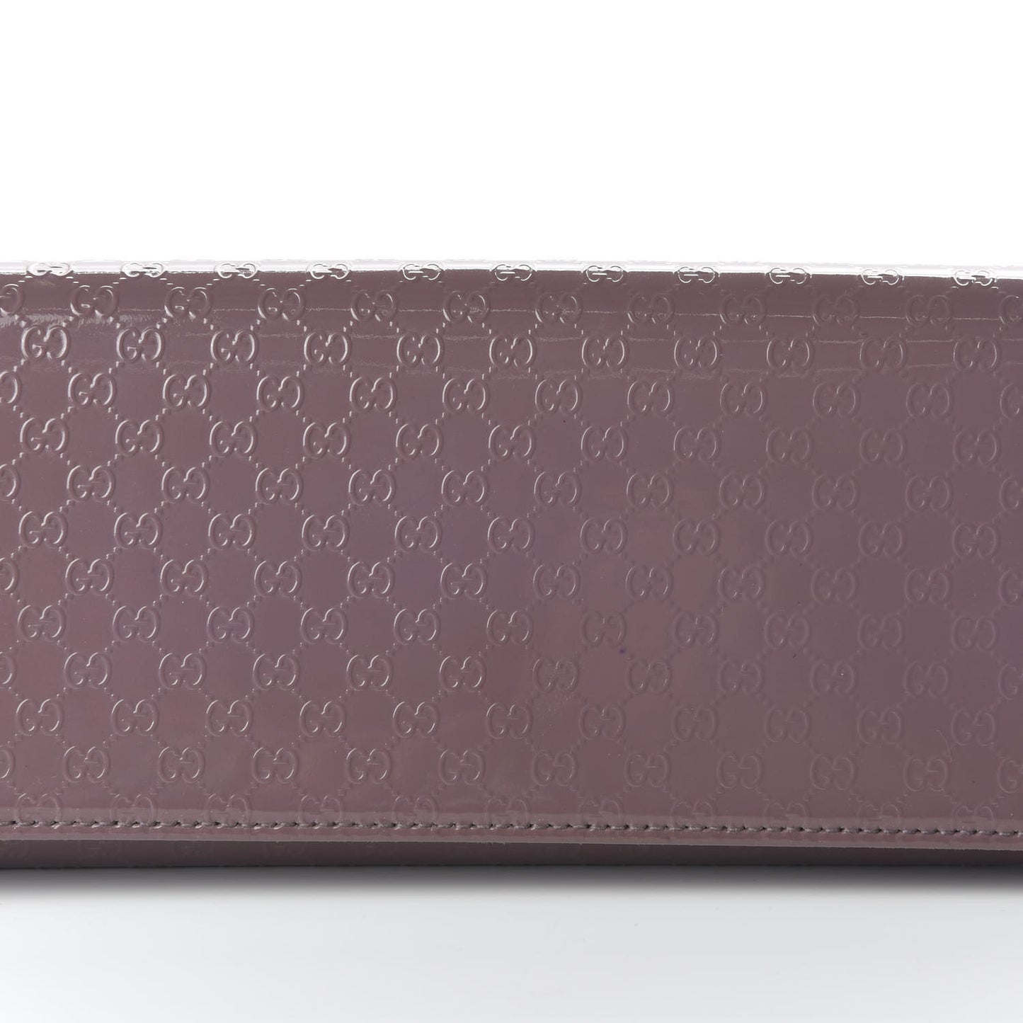 Patent Microguccissima Small Broadway Clutch Argyle Lavender