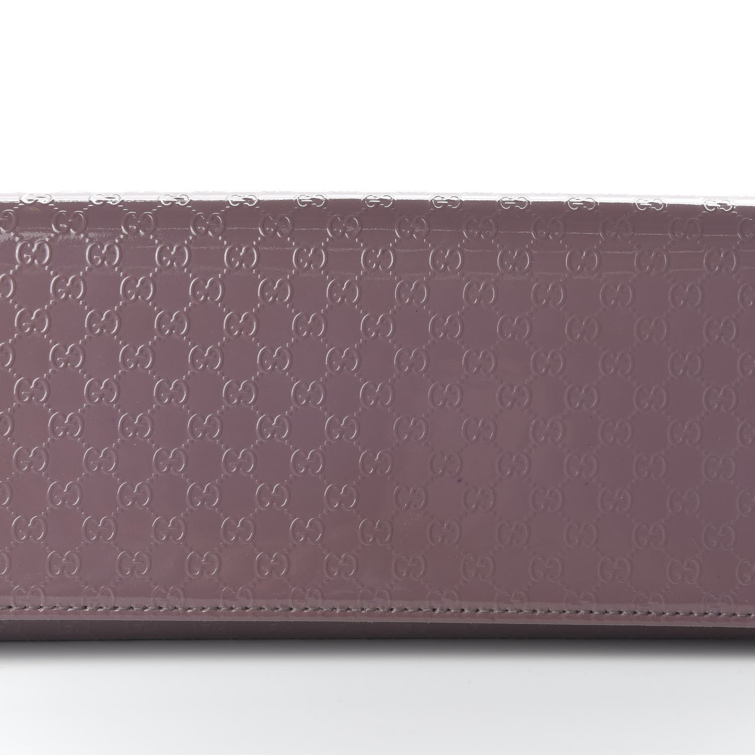 Gucci Patent Microguccissima Small Broadway Clutch Argyle Lavender 10 of 11