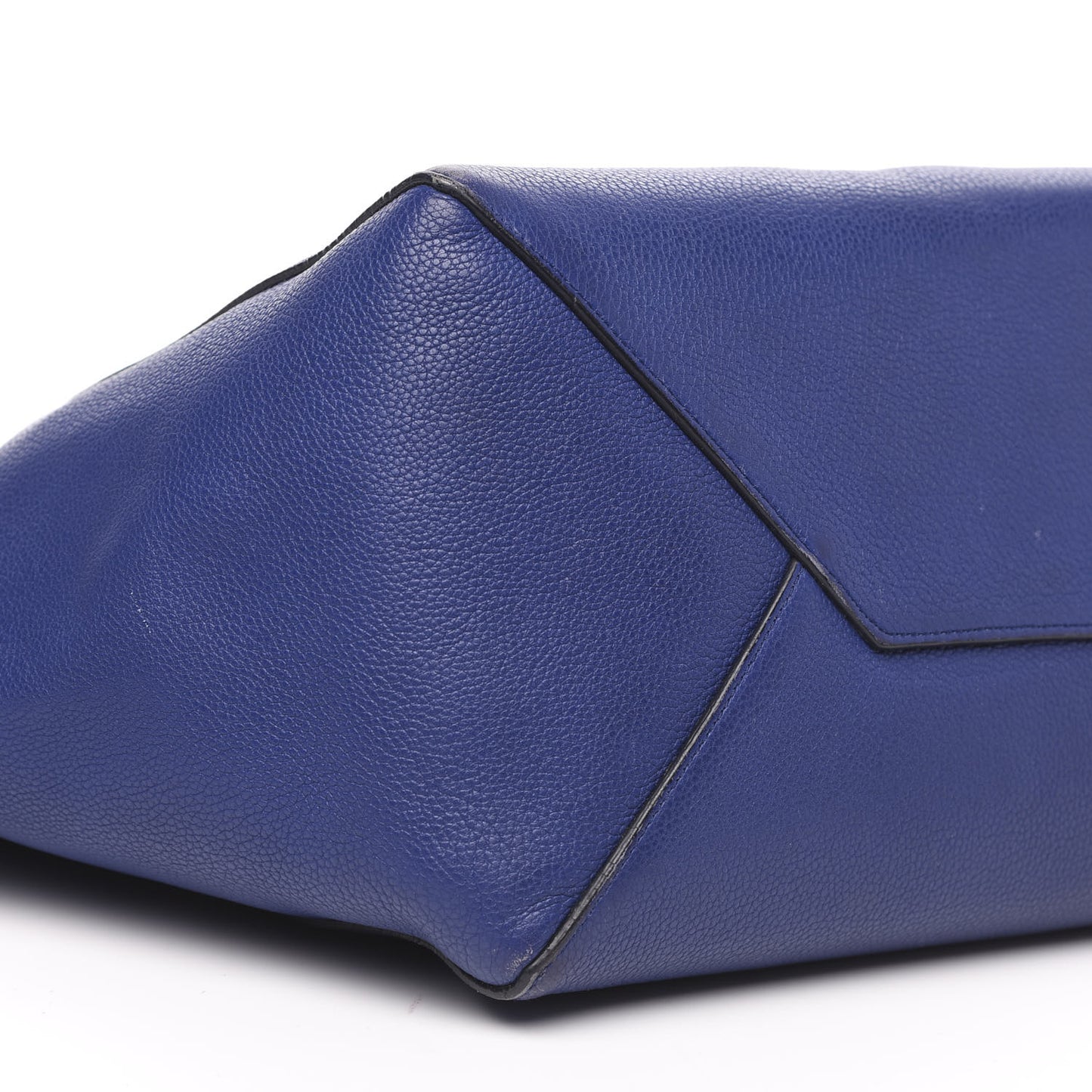 Soft Grained Calfskin Medium Belt Cabas Phantom Indigo