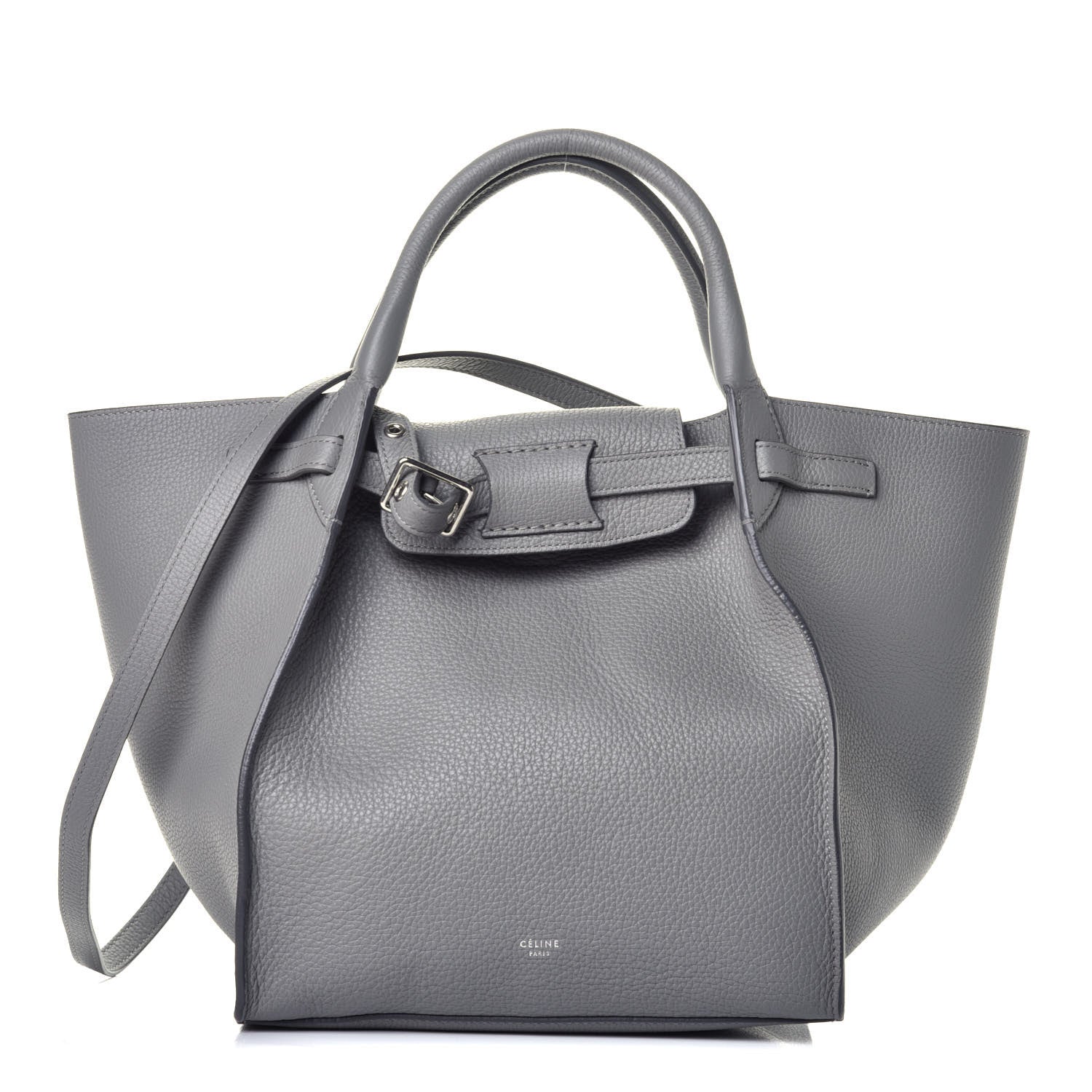 Celine Supple Grained Calfskin Small Big Bag Grey 1 of 9