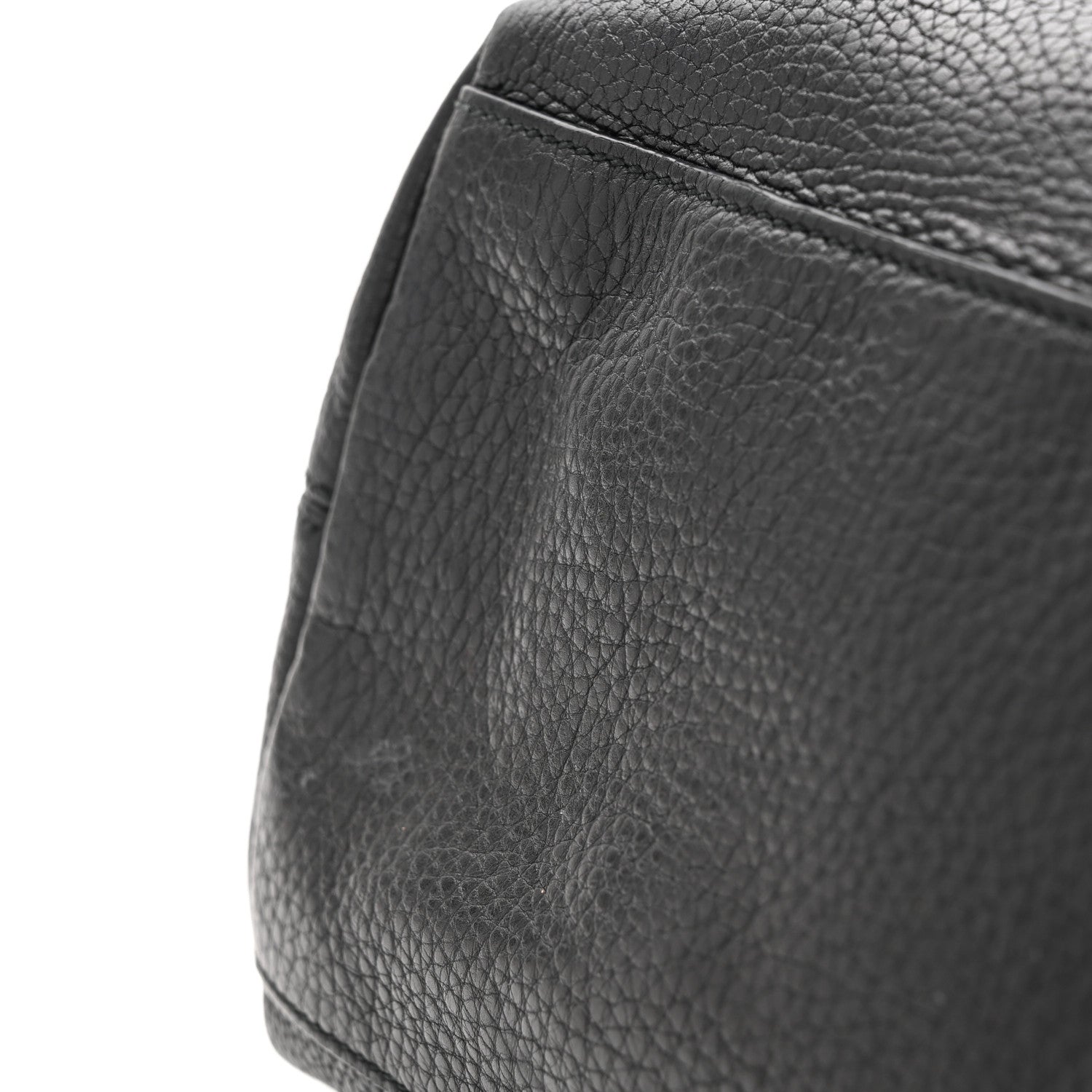 Gucci Pebbled Calfskin Medium Soho Chain Shoulder Bag Black 14 of 18
