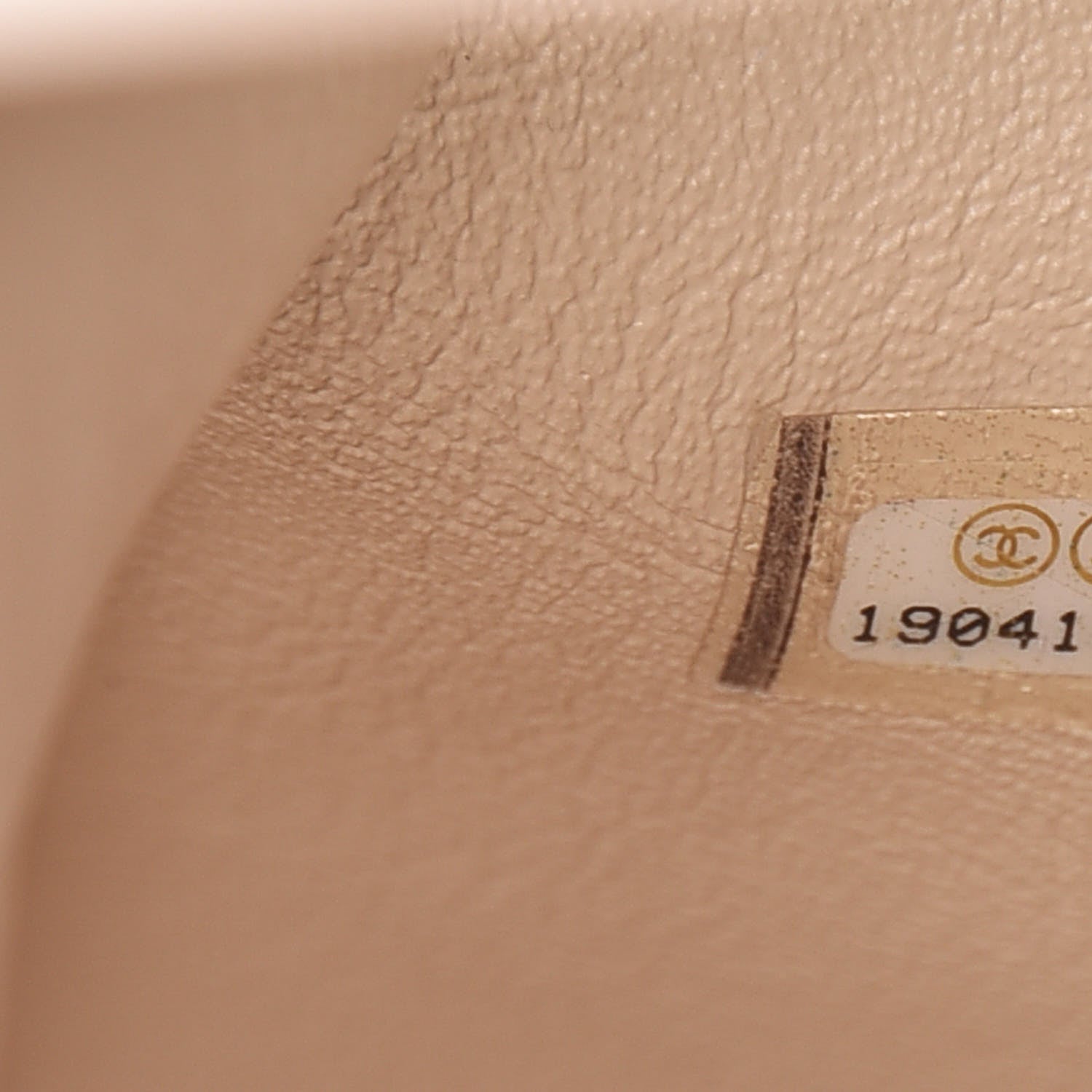 Chanel Lambskin Quilted Clutch With Chain Flap Beige Clair 9 of 9