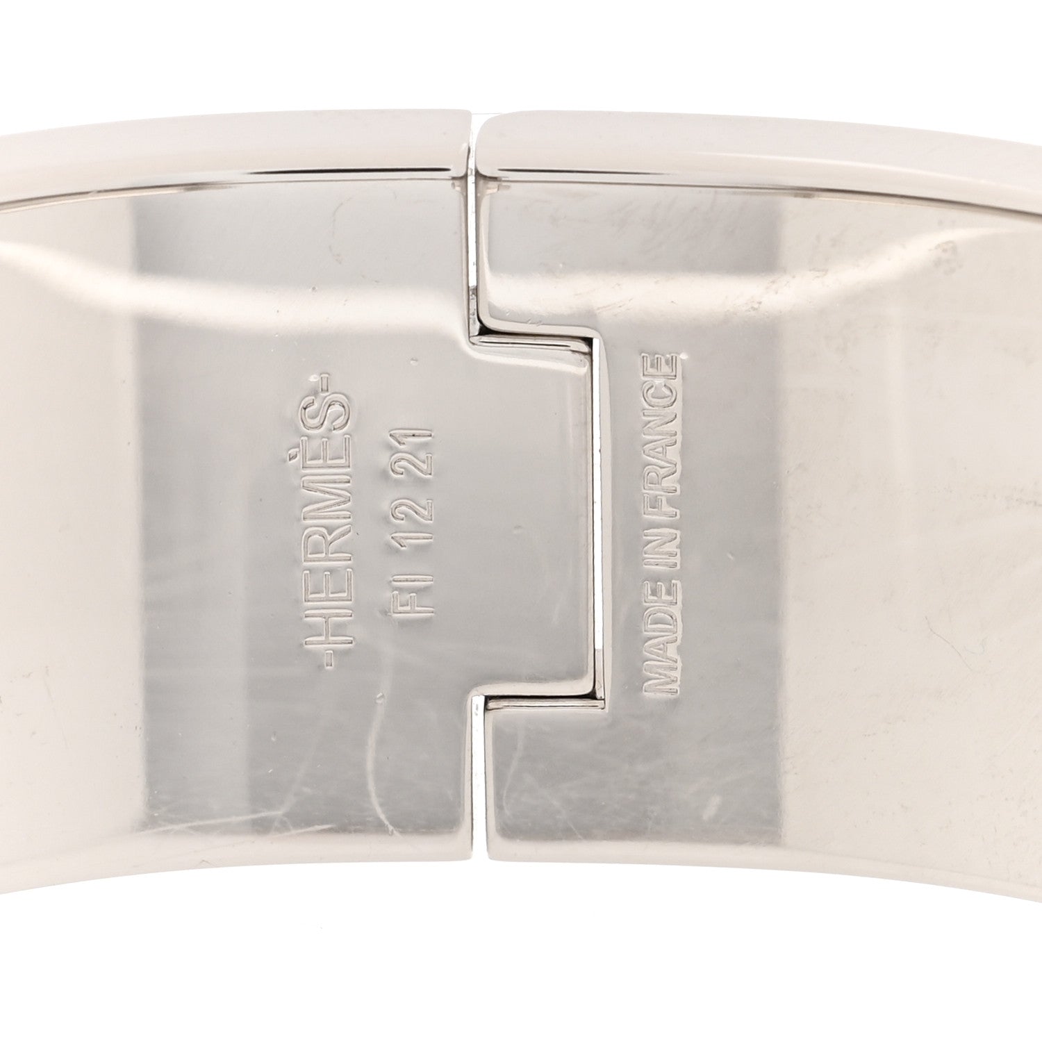 Hermes Enamel Wide Print Dans Les Nuages Clic Clac H Bracelet Songe Pastel 4 of 5