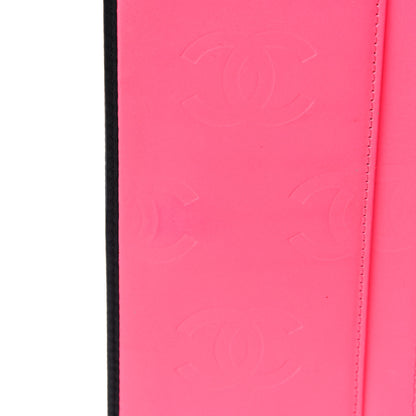 Chanel Calfskin Quilted Cambon Long Double Wallet Black 6 of 13