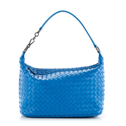 Bottega Veneta Nappa Intrecciato Small Shoulder Bag Bleuette 1 of 8