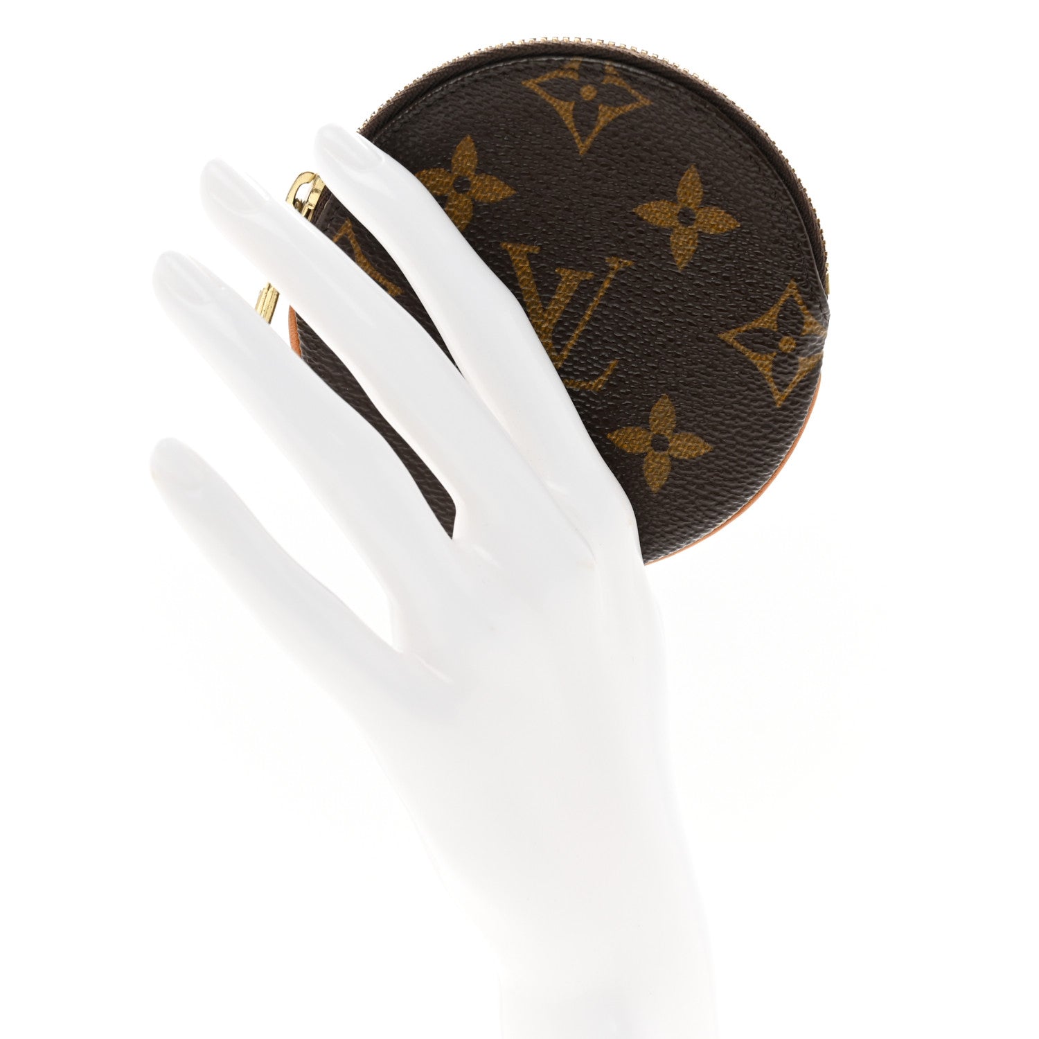 Louis Vuitton Monogram Round Coin Purse 2 of 6