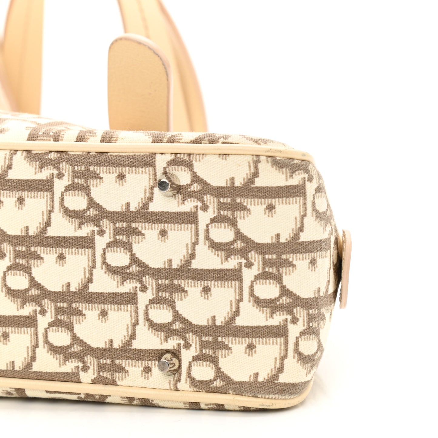 Monogram Vintage Flowers Small Bowler Beige