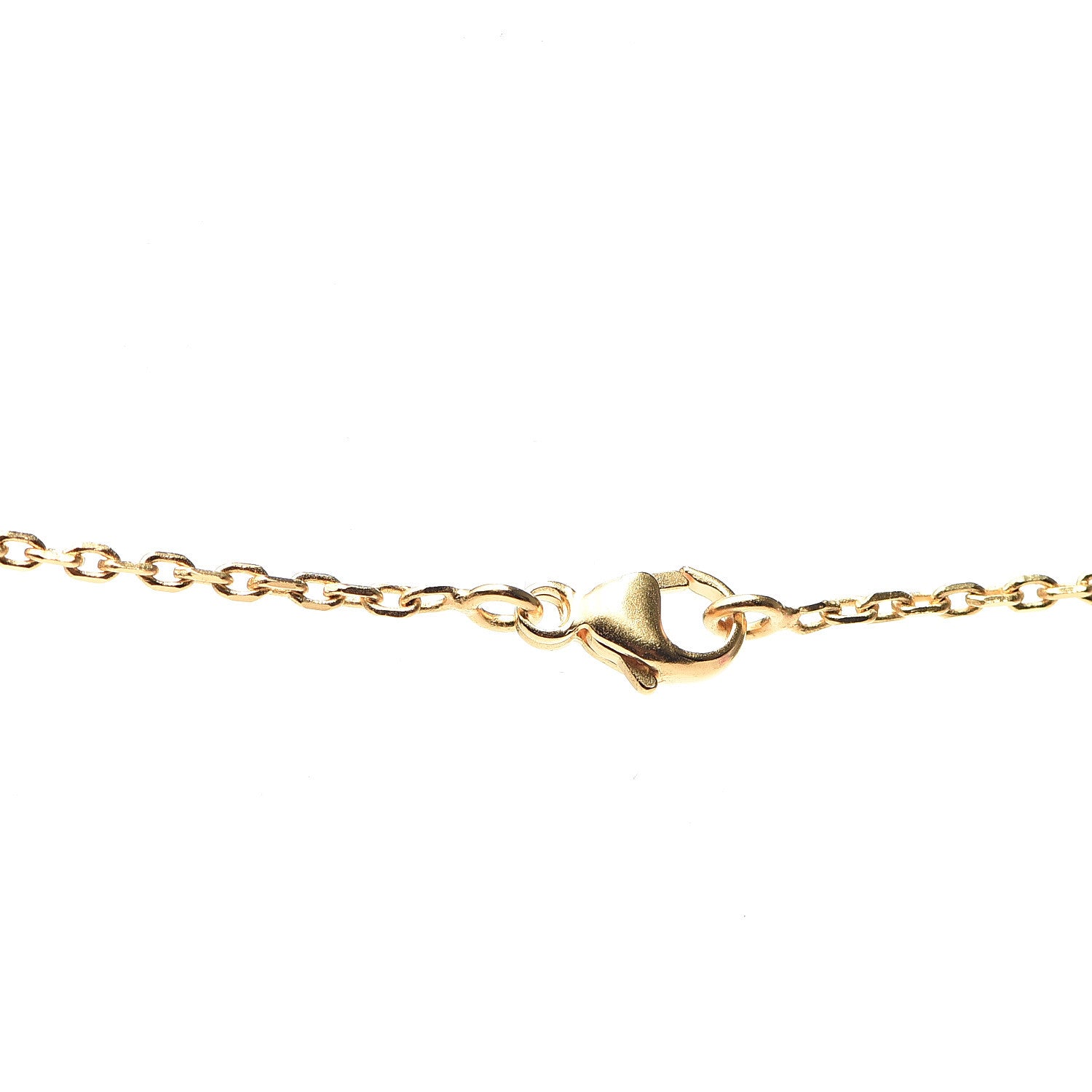Hermes Lacquered Gold Pop H Pendant Necklace Black 4 of 6