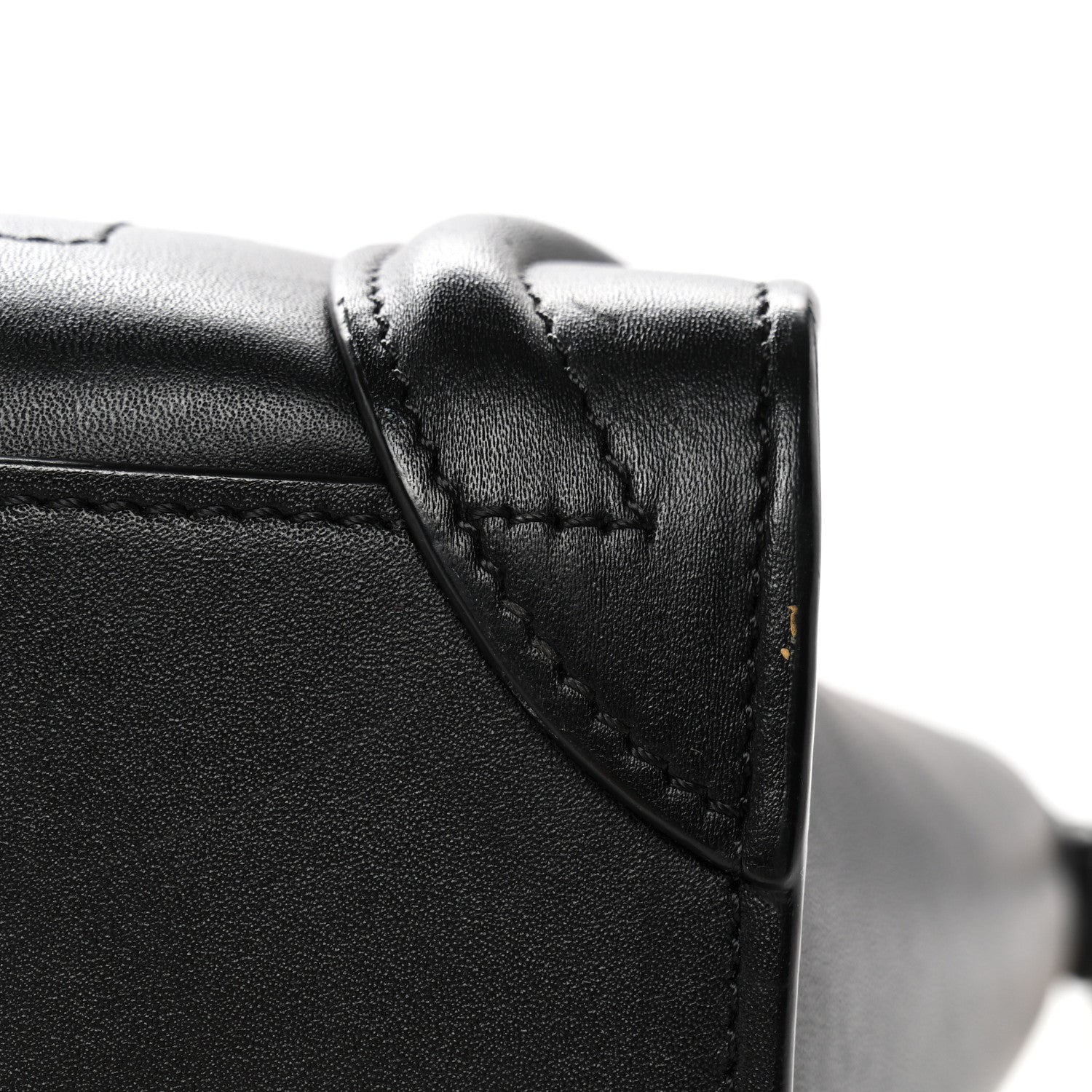 Celine Smooth Calfskin Nano Luggage Black 10 of 10