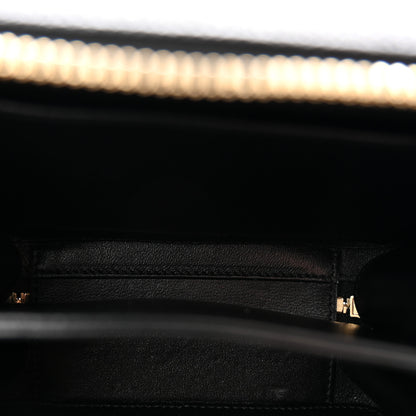 Chanel Caviar Quilted Small CC Filigree Vanity Case Black 5 of 10