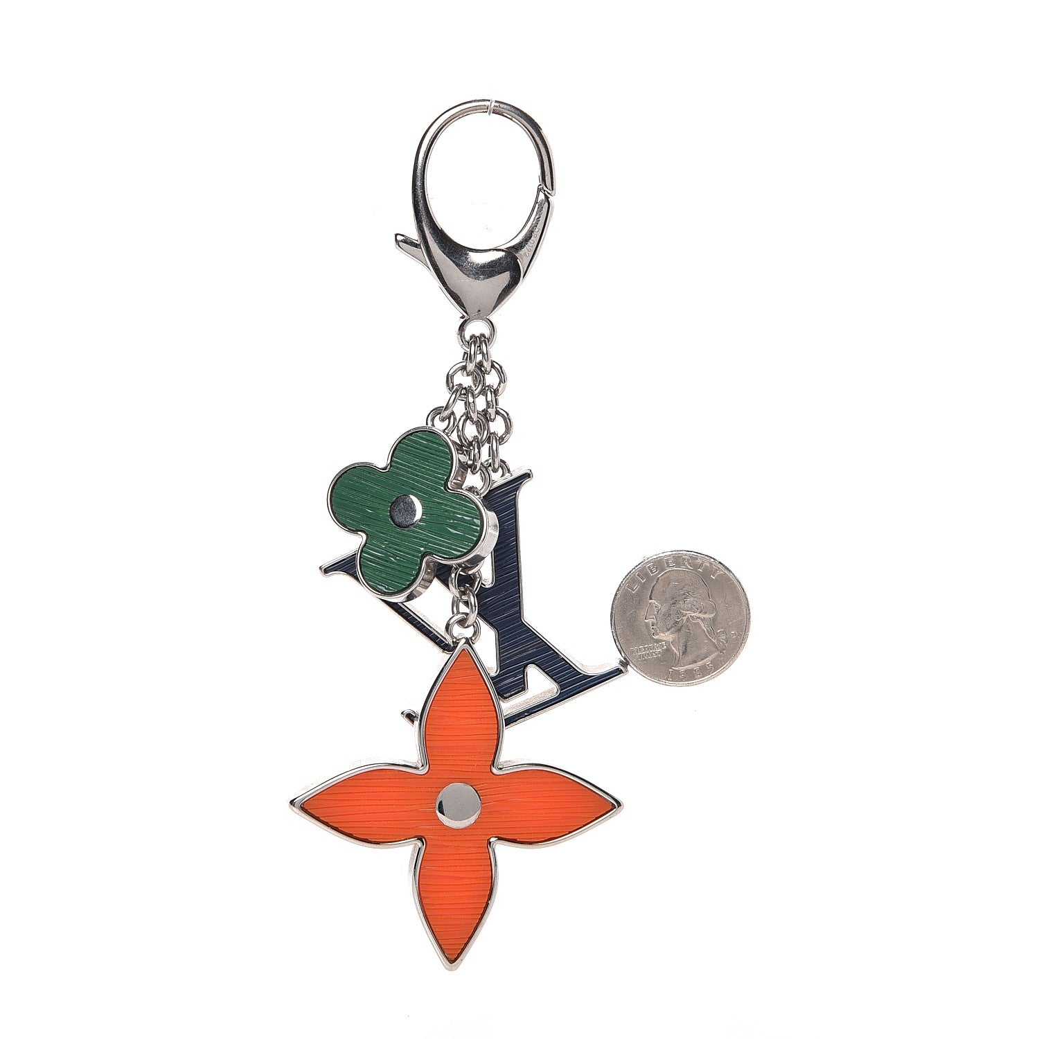 Louis Vuitton Fleur d'Epi Bag Charm Tri-color 2 of 2