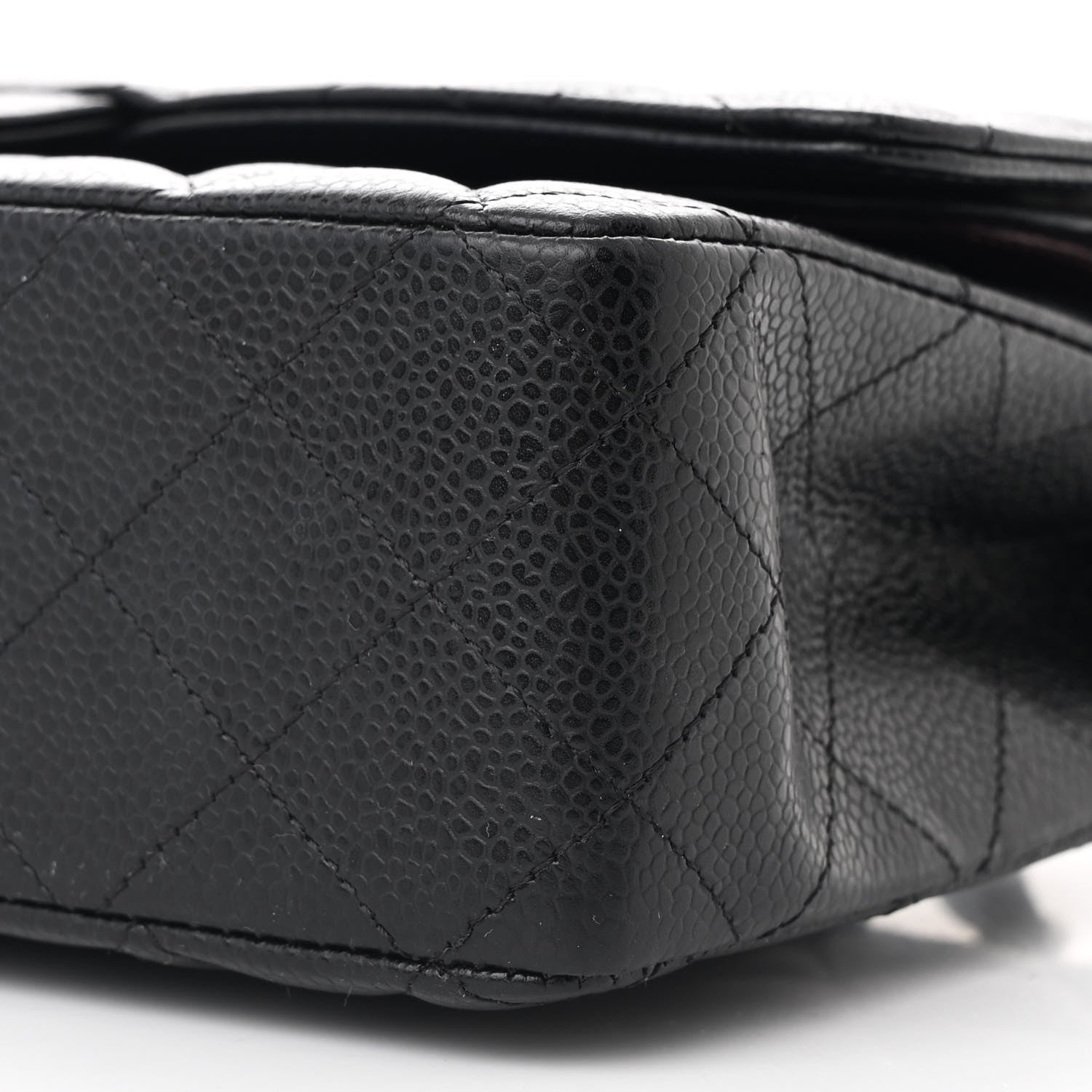 Chanel Caviar Quilted Medium Double Flap Black 10 of 10