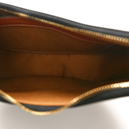 Celine Triomphe Canvas Calfskin Ava Shoulder Bag Tan 5 of 10