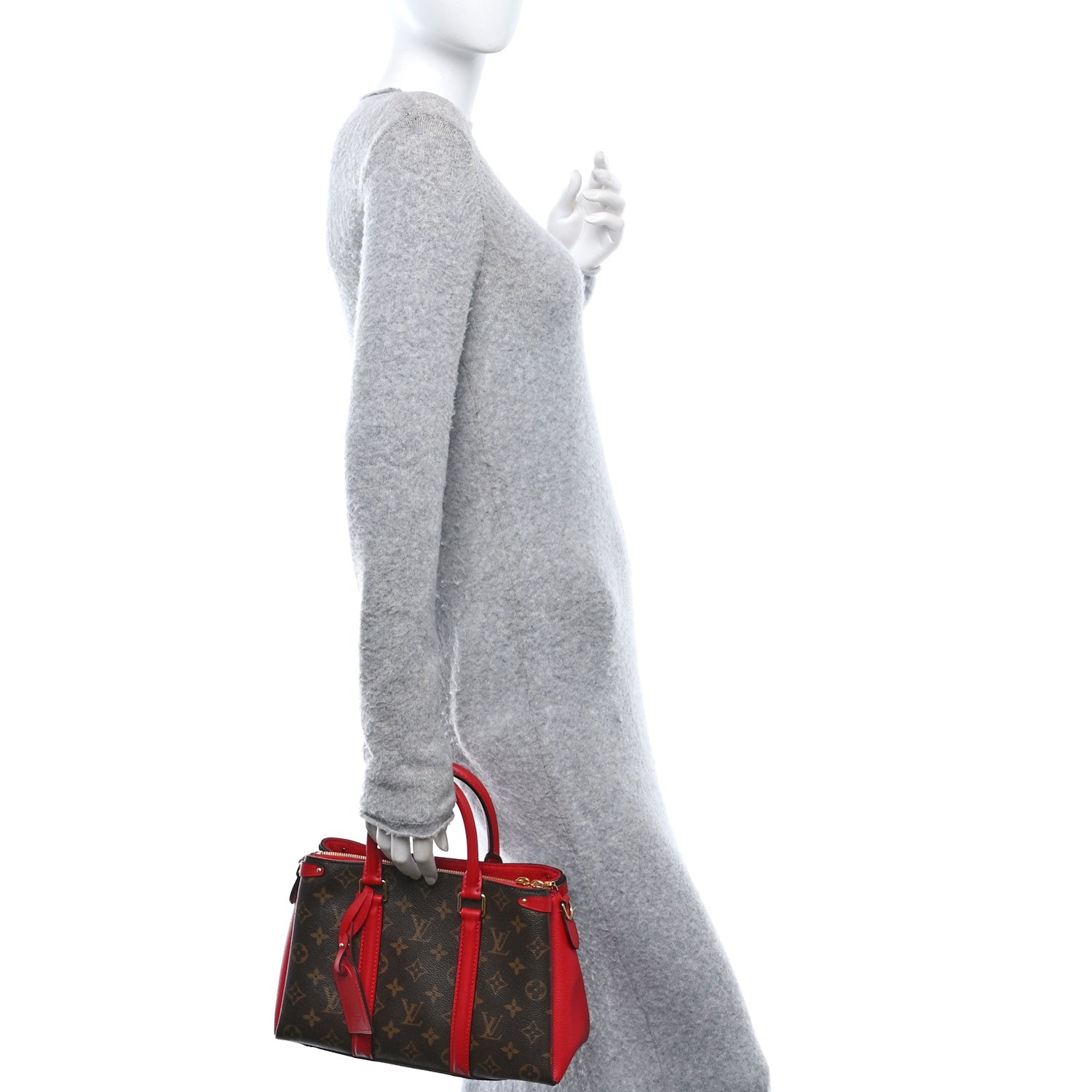 Louis Vuitton Monogram Soufflot BB Cherry 2 of 13
