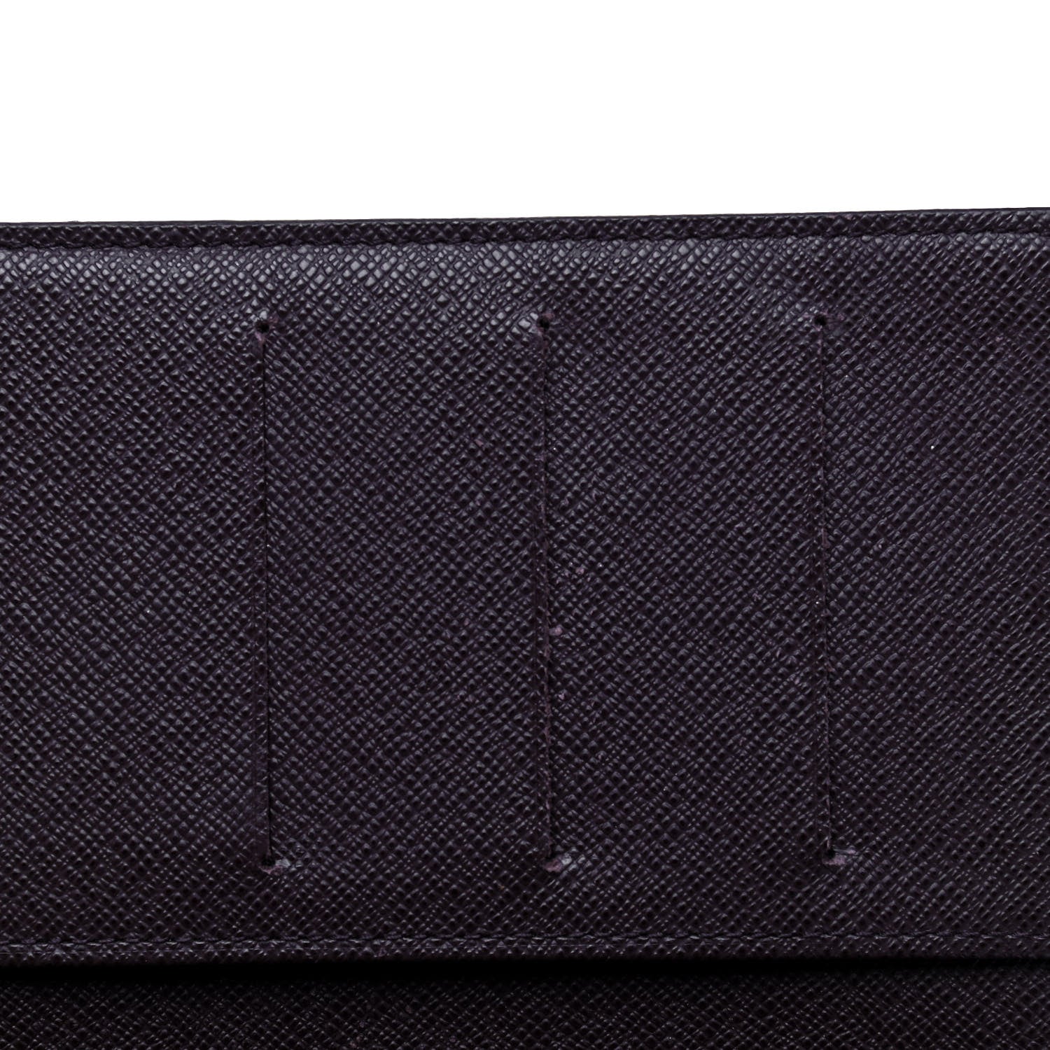Louis Vuitton Damier Ebene Checkbook Cover Wallet 5 of 5