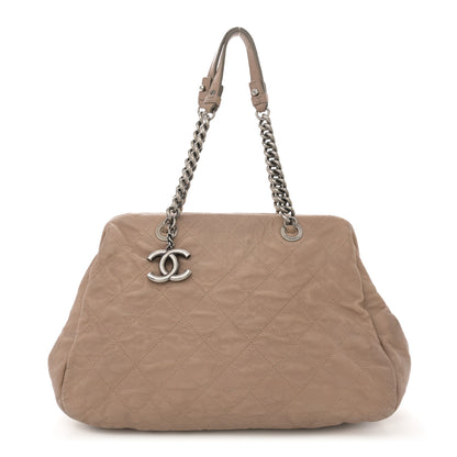 Chanel Caviar Quilted Simply CC Shoulder Bag Beige 1 of 14