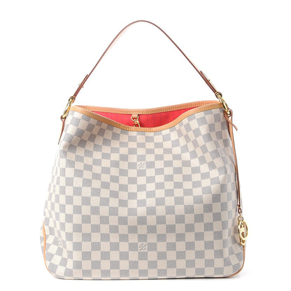 Louis Vuitton Damier Azur Delightful MM Pink 1 of 8