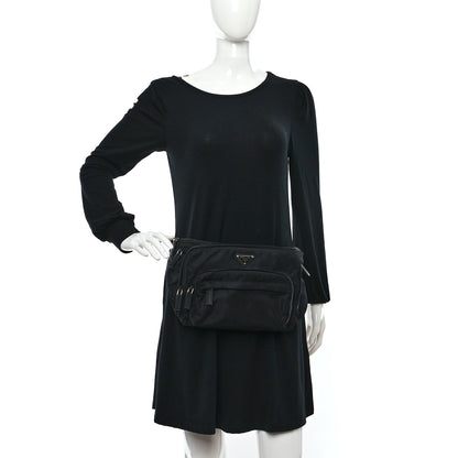 Prada Re-Nylon Tessuto Marsupio Belt Bag Black 2 of 9