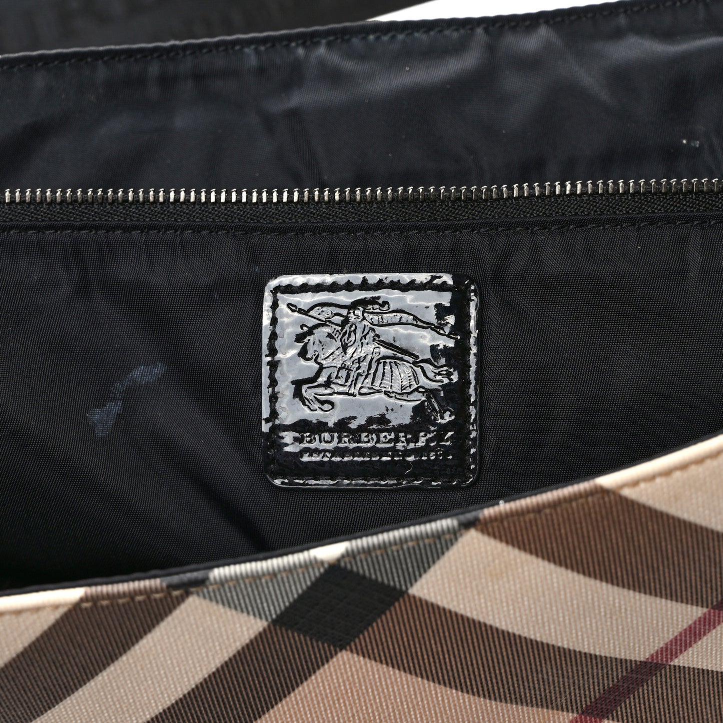 Nova Check Diaper Messenger Bag