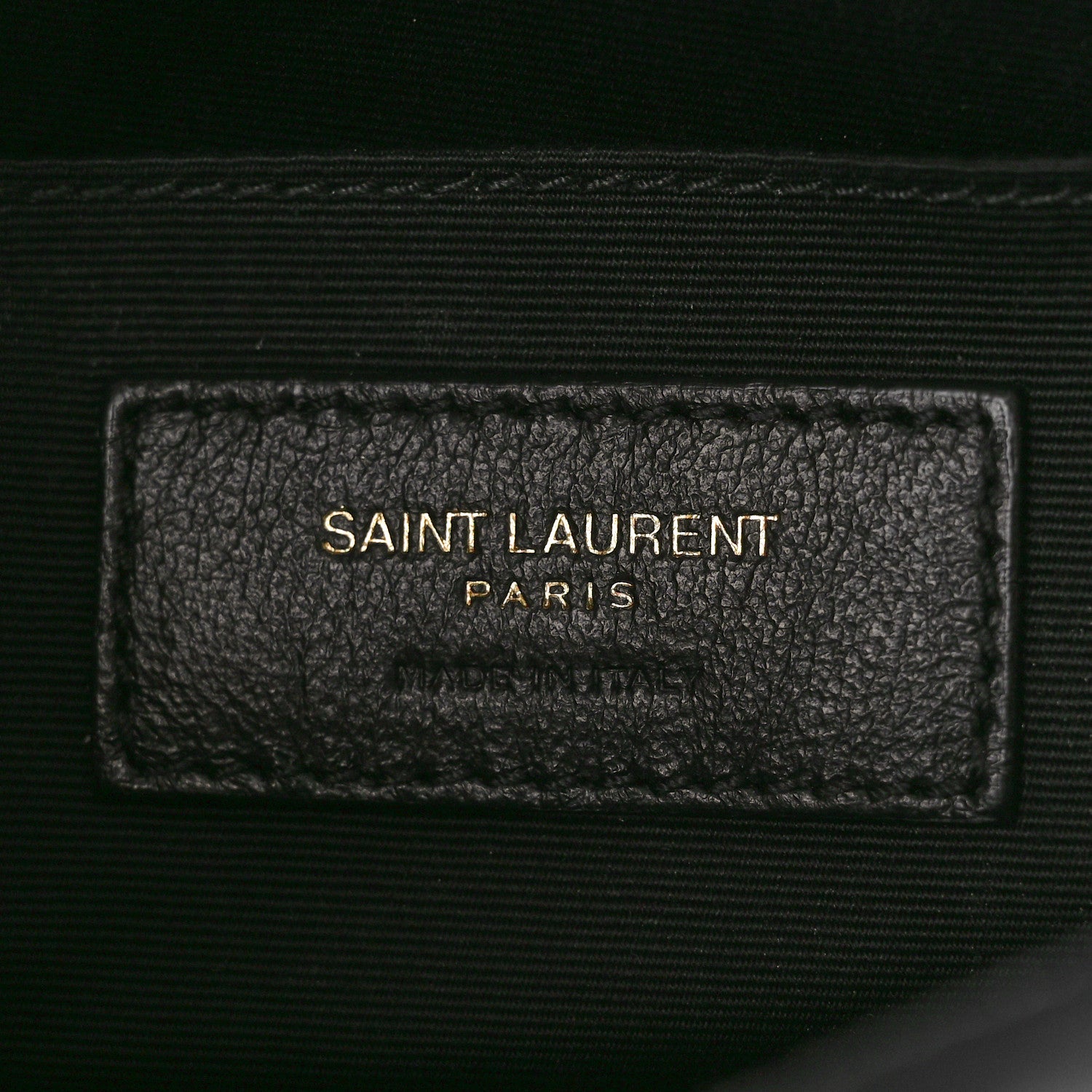 Saint Laurent Calfskin Matelasse Monogram Lou Camera Bag Black 6 of 10