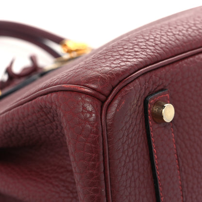 Hermes Fjord Birkin 35 Rouge H 9 of 18