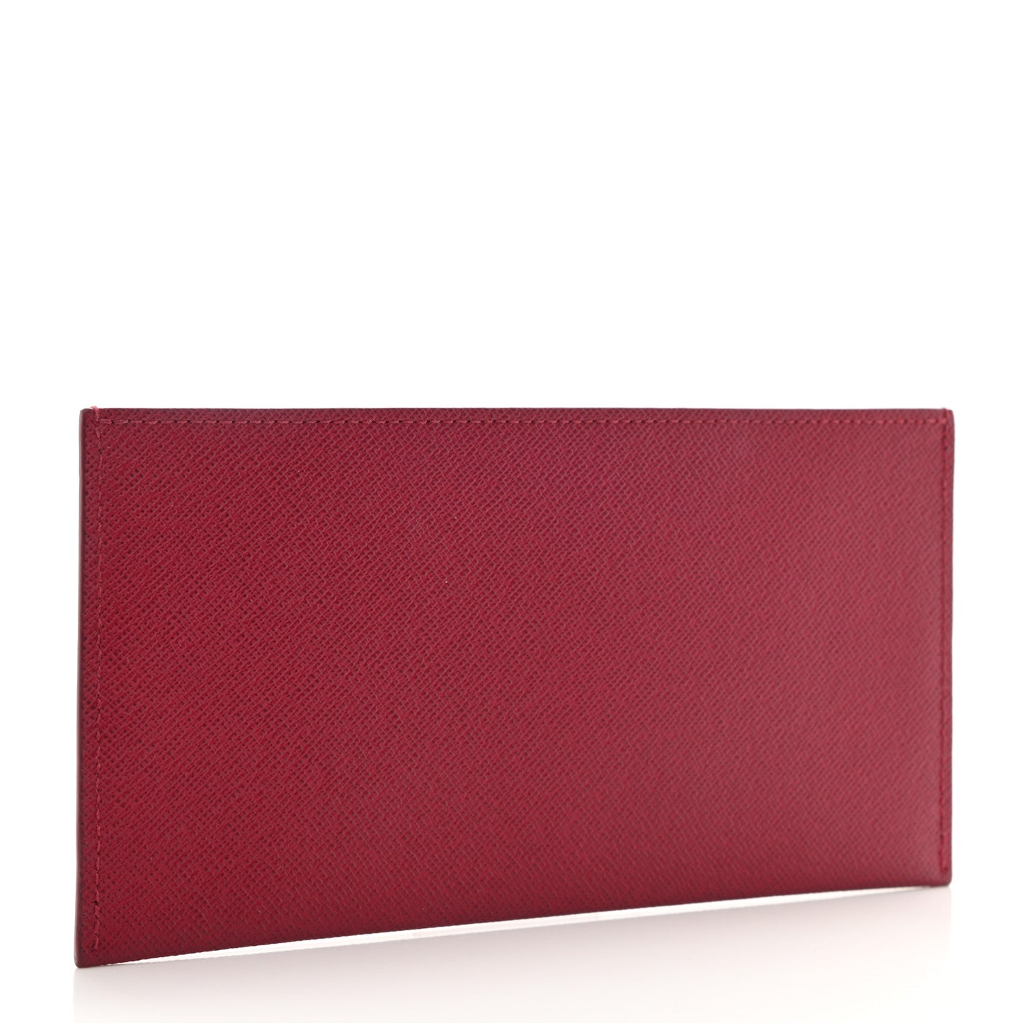 Calfskin Felicie Card Holder Insert Fuchsia