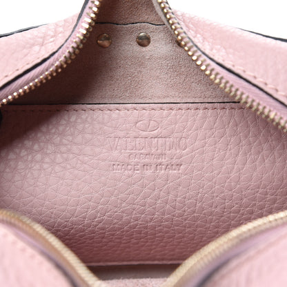 Valentino Garavani Pebbled Calfskin Rockstud Camera Crossbody Bag Cipria 6 of 8